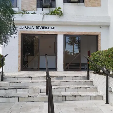 Ap Riviera Uma Quadra Da Praia Bertioga Exterior photo