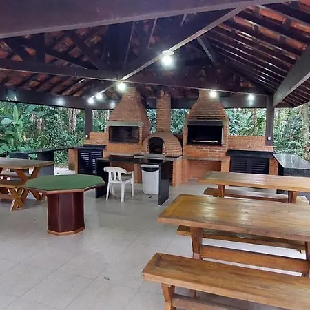 Ap Riviera Uma Quadra Da Praia Bertioga Exterior photo